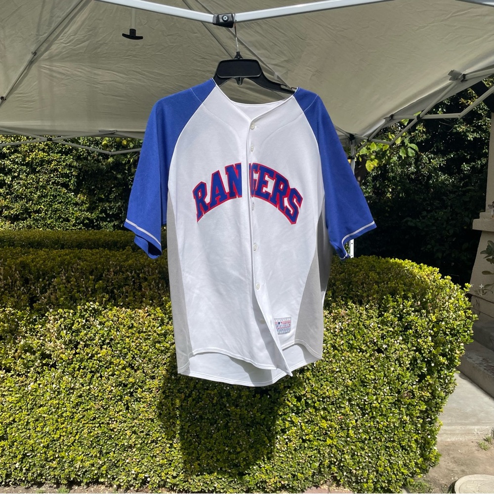 Genuine Merchandise Blue and White Rangers Jersey